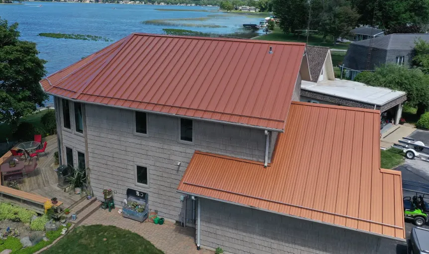 Flashing and seam work in Imperial Hills